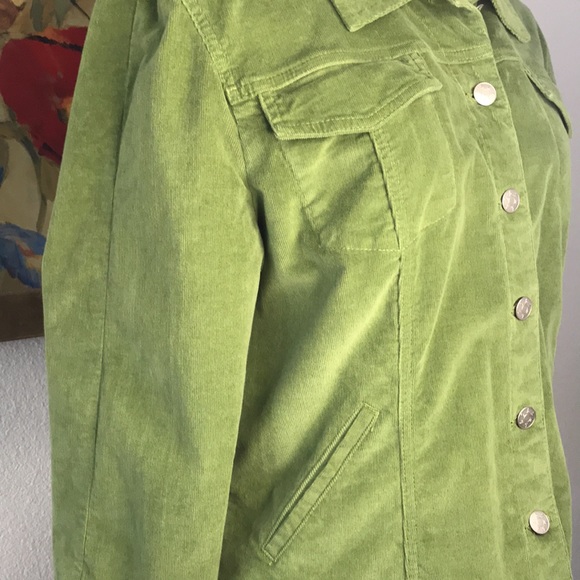 Green Corduroy Jacket Large - Picture 4 of 8